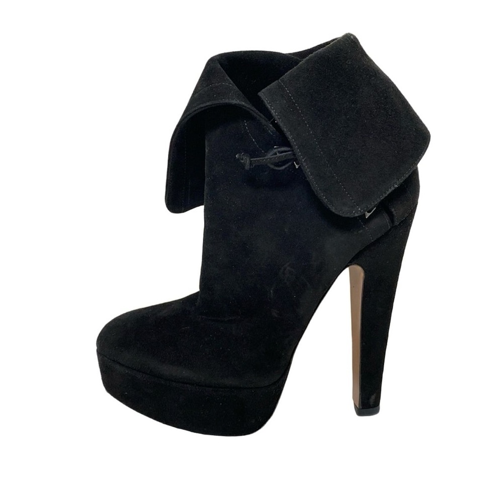 Alaïa Platform Suede Leather Boots